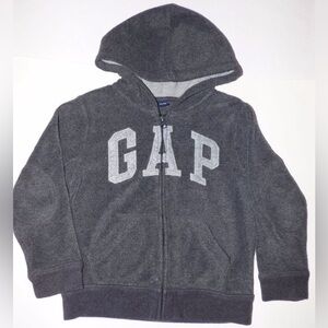 Baby gap fleece zip up hoodie
